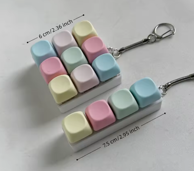 Pastel Keyboard Fidget Toy