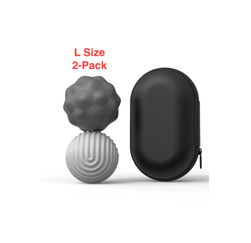 Sensory Massage Ball Set with Carrying Case